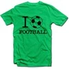 Marškinėliai "I love football"