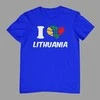 Marškinėliai "I love Lithuania"