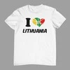 Marškinėliai "I love Lithuania"