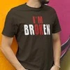 Marškinėliai "I'm broken"