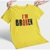Marškinėliai "I'm broken"