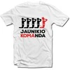 Marškinėliai "Jaunikio komanda"