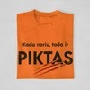 Marškinėliai "Kada noriu, tada ir piktas"