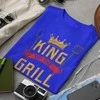 Marškinėliai "King of the grill"