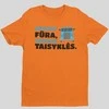 Marškinėliai "Mano fūra, mano taisyklės"