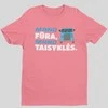 Marškinėliai "Mano fūra, mano taisyklės"