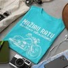 Marškinėliai "Mažiau ratų"