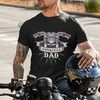 Marškinėliai "Motorcycle dad"