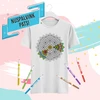 Marškinėliai "Nuspalvink pats! Mandala"