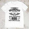 Marškinėliai "Real Grandpas ride motorcycles"