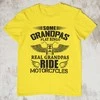 Marškinėliai "Real Grandpas ride motorcycles"