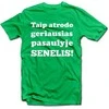 Marškinėliai "Taip atrodo geriausias pasaulyje SENELIS!"