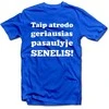 Marškinėliai "Taip atrodo geriausias pasaulyje SENELIS!"