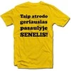 Marškinėliai "Taip atrodo geriausias pasaulyje SENELIS!"