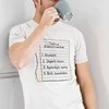 Marškinėliai "Tėčio dienotvarkė"
