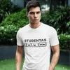 Marškinėliai "Tikras studentas"