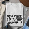 Marškinėliai "Tikri vyrai eina grilinti"