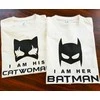 Marškinėlių komplektas "Batman &amp; Catwoman"