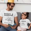 Marškinėlių komplektas "Daddy &amp; Daughter"