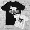 Marškinėlių komplektas "Dinozaurai"