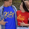 Marškinėlių komplektas "King &amp; Queen"