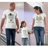 Marškinėlių komplektas šeimai "Bear Family"