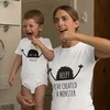 Marškinėlių komplektas "Sukūriau monstrą"