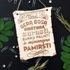 Medinė graviruota lentelė "Gerą bosą sudėtinga surasti"