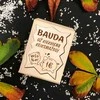 Medinė graviruota taupyklė "Bauda už kiekvieną keiksmažodį"