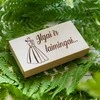 Medinė pinigų dėžutė "Ilgai ir laimingai"