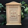 Medinė raktų dėžutė "It's so good to be home"