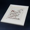 Medinis graviruotas rėmelis "Mama"