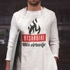 Medvilninė prijuostė "Atsargiai, virtuvėje tėtis"