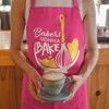 Medvilninė prijuostė "Bakers gonna bake"