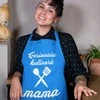 Medvilninė prijuostė "Mama - geriausia kulinarė"