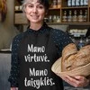 Medvilninė prijuostė "Mano virtuvė - mano taisyklės"
