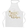 Medvilninė prijuostė "Queen of the kitchen"