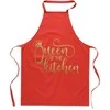 Medvilninė prijuostė "Queen of the kitchen"