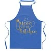 Medvilninė prijuostė "Queen of the kitchen"