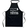 Medvilninė prijuostė "Taip atrodo kietas TĖTIS"