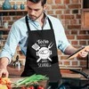 Medvilninė prijuostė "Tėčio kepsniai - patys skaniausi"