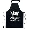 Medvilninė prijuostė "Virtuvės valdovė"