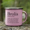 Metalinis puodelis "Brolis"