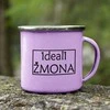 Metalinis puodelis "Ideali žmona"