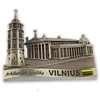 Metalinis šaldytuvo magnetukas "Vilnius - arkikatedra bazilika"