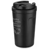 Metalinis termopuodelis "Gardžios kavelės, gražios dienelės" (400ml)
