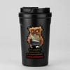 Metalinis termopuodelis "Kol neišgėriau savo kavos" (400ml)