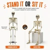 Milžiniška XXL dekoracija „Skeletas“ (240 cm)