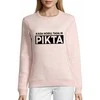 UNISEX pastelinis "Sully" džemperis "Kada noriu, tada ir pikta"