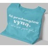 Moteriški marškinėliai "Aš pradanginu vyną"
